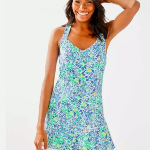 Lilly Pulitzer Tennis Dress/shorts L - Picture 6 of 10